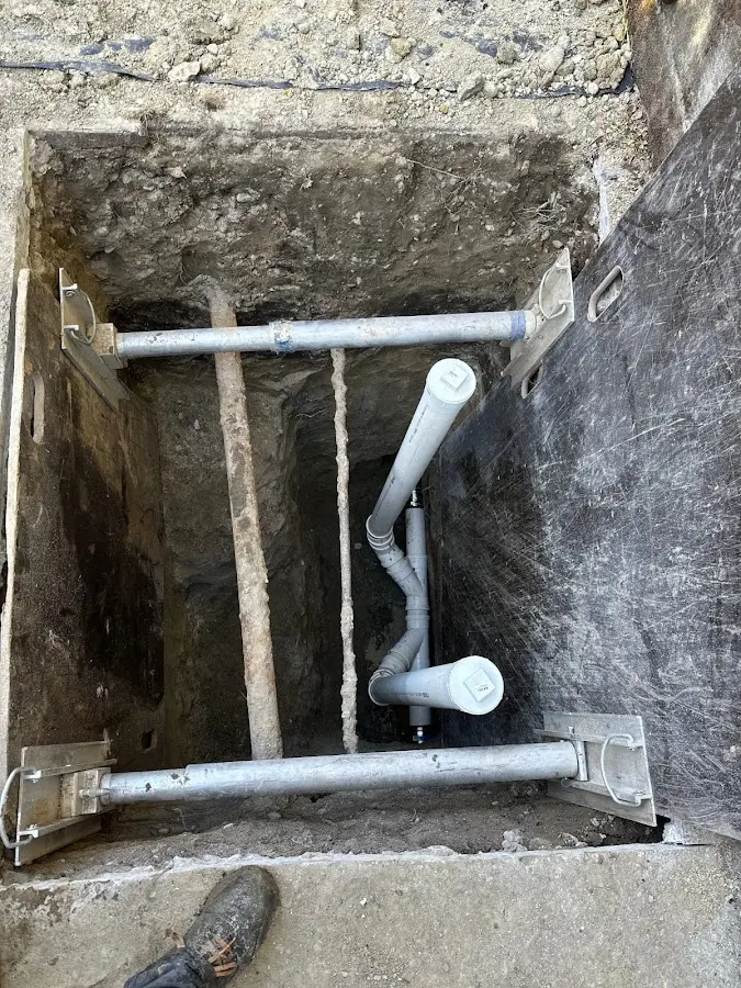 Experienced plumber completing Gas Line Repair work in Yoakum